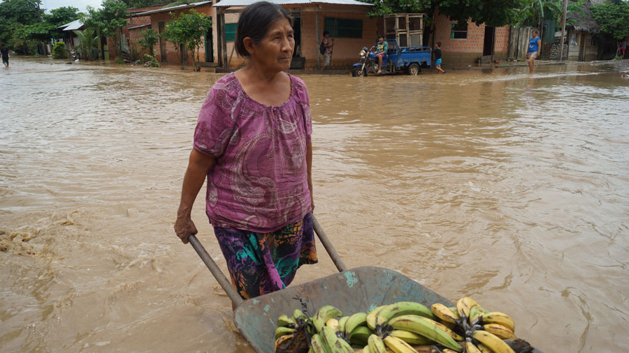 Notstand in Bolivien nach schweren Regenfällen Februar 2014